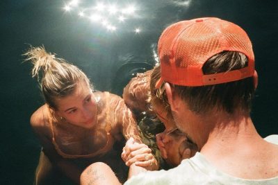 Singer Justin Bieber Shares Baptism Pictures With Wife Hailey Baldwin  