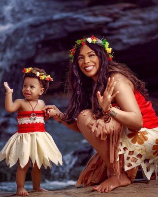 Reality Star, TBoss Marks Her Daughter’s First Birthday With Moana-themed Photoshoot  