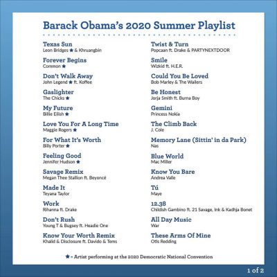 Wizkid Included In Barack Obama’s 2020 Playlist  