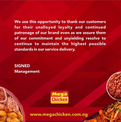 Journalist Kemi Olunloyo At War With Mega Chicken Restaurant Over Poor Hygiene  