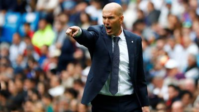 Zinedine Zidane Beats Jurgen Klopp, Pep Guardiola To Become World’s Best Manager  