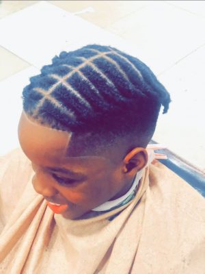 Check Out Photos Of Wizkid’s First Son Boluwatife Donning Stylish Haircut  