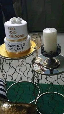 South African Lady Celebrates Divorce In A Unique Way  