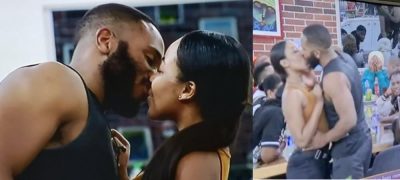 #BBNaija: Moment Erica Shut Down Laycon By Kissing Kiddwaya Passionately Before Other Housemates [VIDEO]  