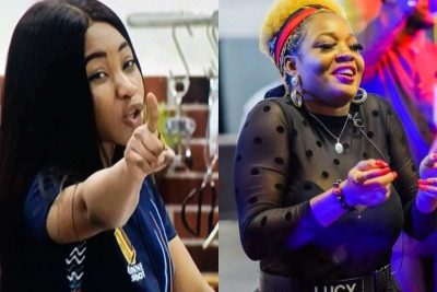 #BBNaija: Lucy Breaks Down In Tears As Erica Gives Her Sisterly Advice  