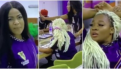 BBNaija: "I'm Sorry I Insulted You, I Did Not Mean Those Words" - Erica Apologies To Lucy  