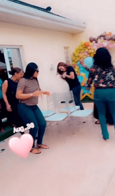 Actress Regina Daniels Outshines Co-wives In A Dance Competition  