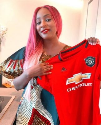 DJ Cuppy Bags Partnership Deal With Manchester United [VIDEO]  