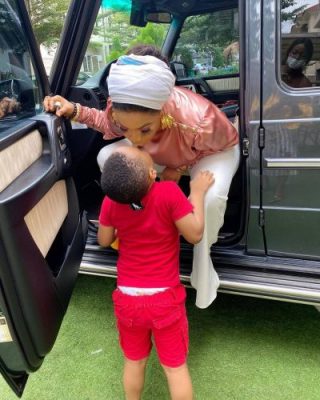 Tonto Dikeh Says She Is Heartbroken Over Her Son Being So Close To His Nanny  