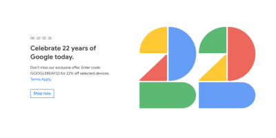 27th September 2020: Google Celebrates 22 Years Anniversary Today  