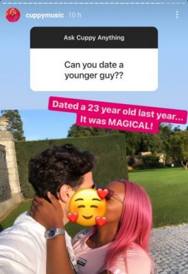 'It Was Magical', Cuppy Recounts Her One-year Relationship With A 23-yr-old  