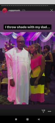 DJ Cuppy Confesses She Begs Money From Her Dad Among Other Things  