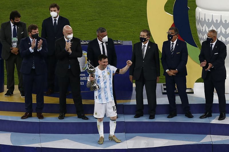 Mercy Winks At Messi As Argentina Beat Brazil To Win Copa America Trophy  