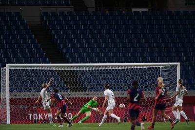 #USAvNZL: Rose Lavelle Scores Her First Olympic Goal  