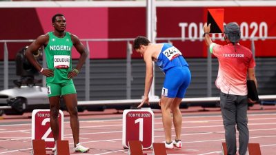 Another Nigerian, Divine Oduduru Disqualifed From Tokyo Olympics  