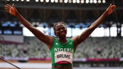 Tokyo Olympics: Ese Brume Wins First Medal For Nigeria  