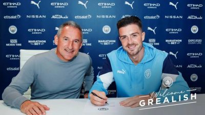 Man City Announce The Signing Of Grealish On A Six-year Deal  