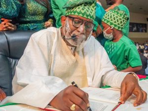 Governor Akeredolu To Sign Anti-Open Grazing Bill Into Law  