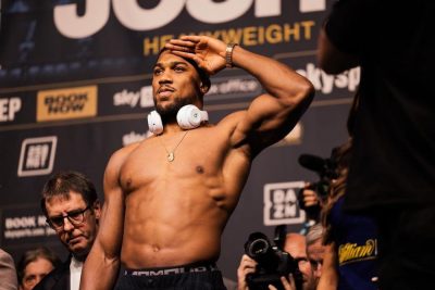 Anthony Joshua Says He's Ready To Fight Tyson Fury Without His Belts  