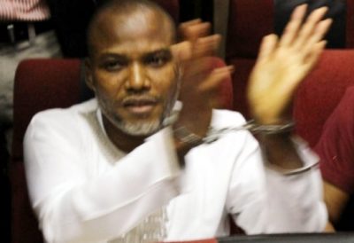 Nnamdi Kanu Presented In Court Amid Tight Security  