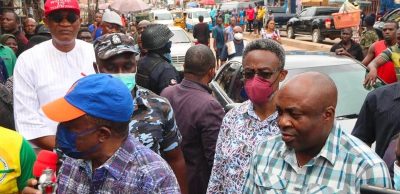Governor Obiano Leads Protest Against IPOB Sit-at-home Order  