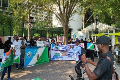 Yoruba Nation Supporters Insist On Protesting At UN Headquarters  