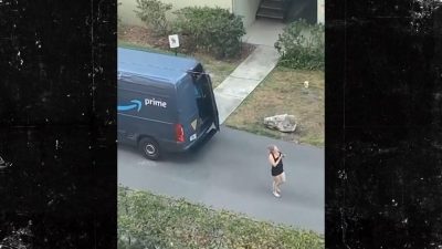 Amazon Sacks Delivery Driver Caught Doing 'Backdoor' Job In Viral Video  