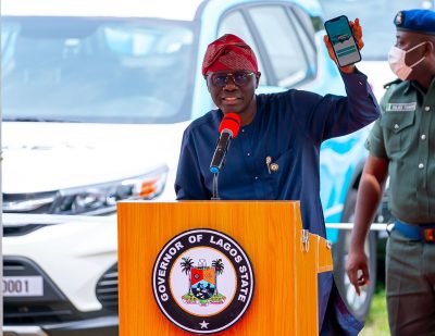 Sanwo-Olu Unveils Lagos Ride With 1,000 Cars  
