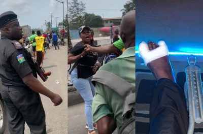 Police Shoot YouTuber In Lagos, Mob Hunts One Down [VIDEO]  