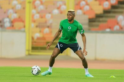 #GHANIG: Victor Osimhen Leads Super Eagles, See Starting XI  