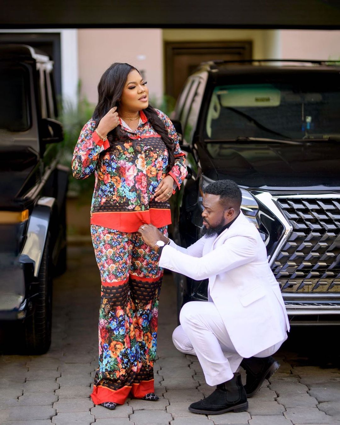 Toyin Abraham Joins Popular Instagram Challenge, Sings To Husband In A Funny Video  