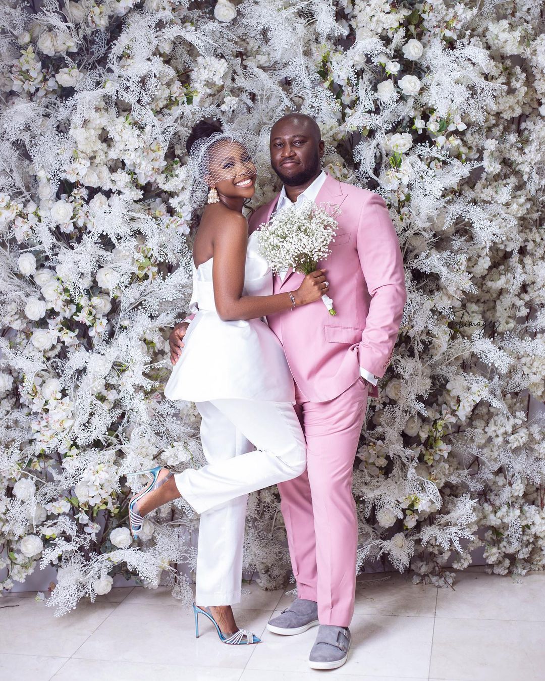 How Ini Dima Okojie's Pulled A Unique Celebrity Wedding  