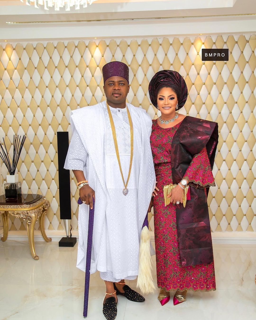 Elegushi Of Ikate Kingdom Marks 19th Wedding Anniversary With His First Wife  