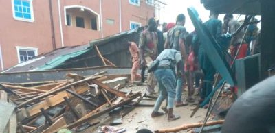 One Dead As Another Building Collapses In Lagos  