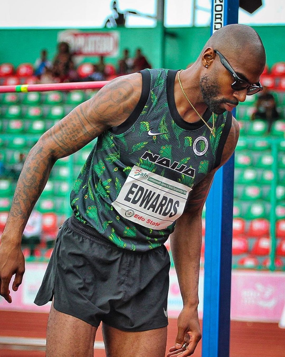 BBNaija Mike Represents Nigeria At Ongoing Commonwealth Games  