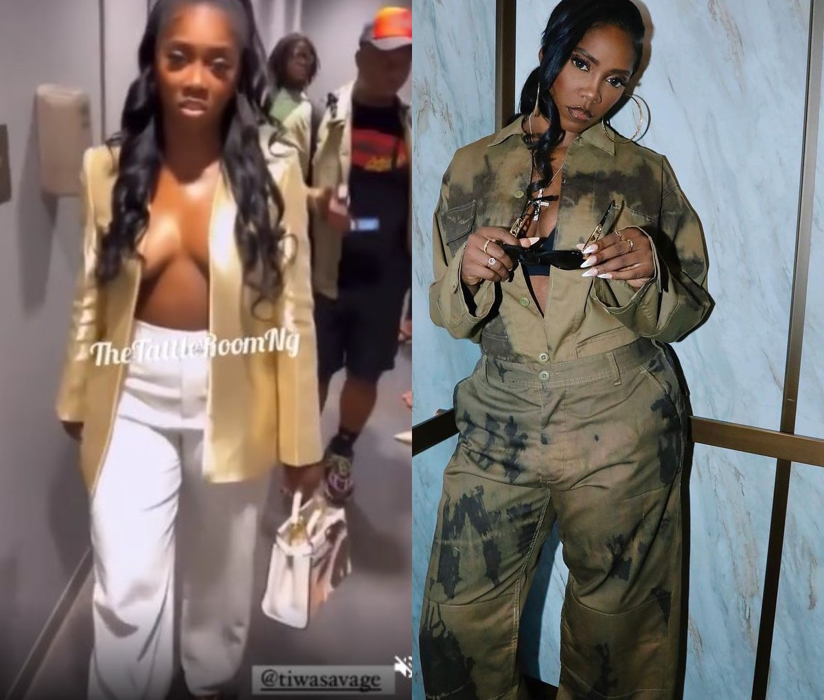 Tiwa Savage's Outfit Causes Fuss Online [VIDEO]  