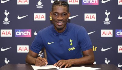 Tottenham Sign Yves Bissouma On A Four-year Deal  