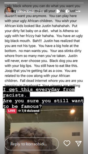 Korra Obidi Shares 'Cruel' Message An Online Troll Sent To Her  