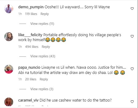 Reactions As Portable Shows Off New Tattoo  