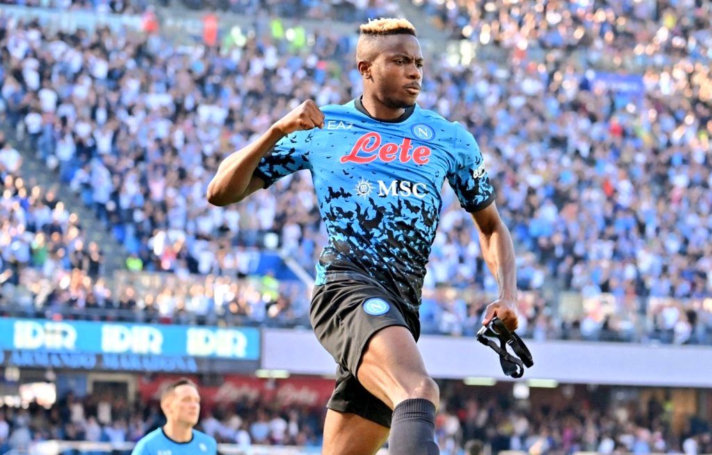 Victor Osimhen: The Fast and Prolific Nigerian Striker Leading Napoli to the Top of Serie A  