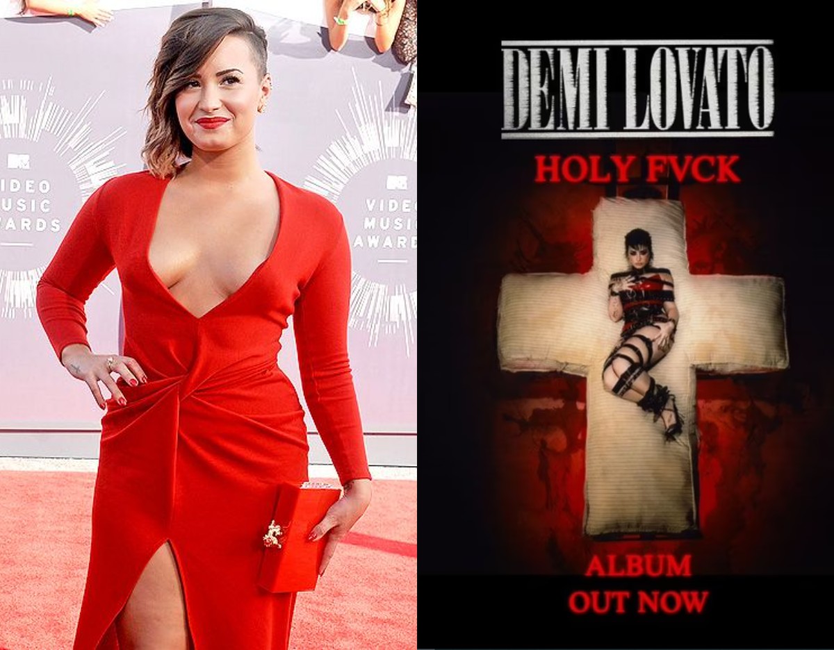 UK Bans Demi Lovato Album Poster For Being Offensive  