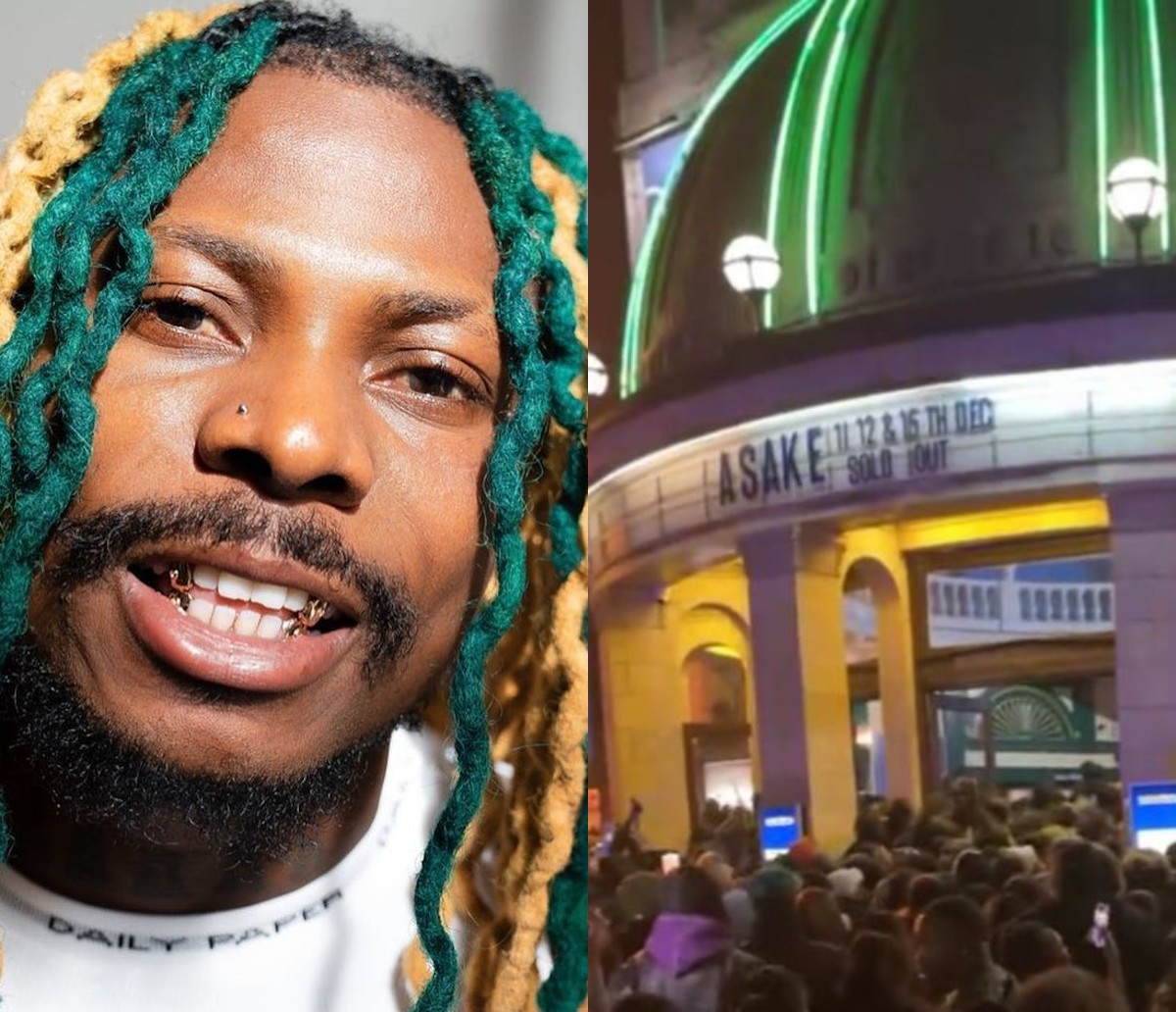 Asake's London Concert:  Brixton Academy Security Collects Bribes To Allow People In Without Tickets  