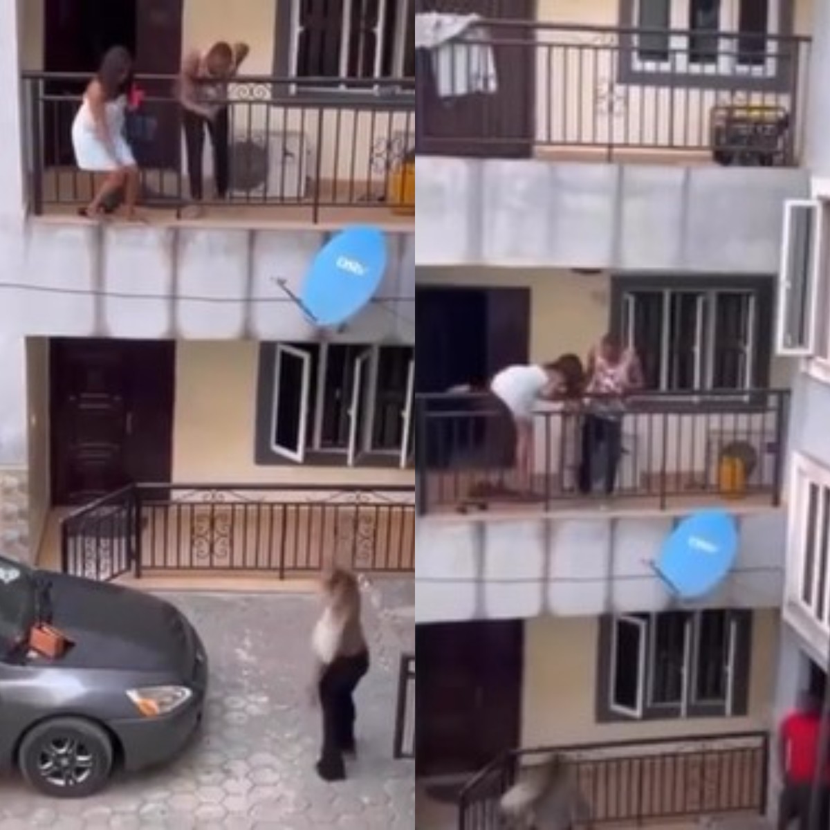 Drama As Wife Catches Husband With Another Woman In Their Home [VIDEO]  