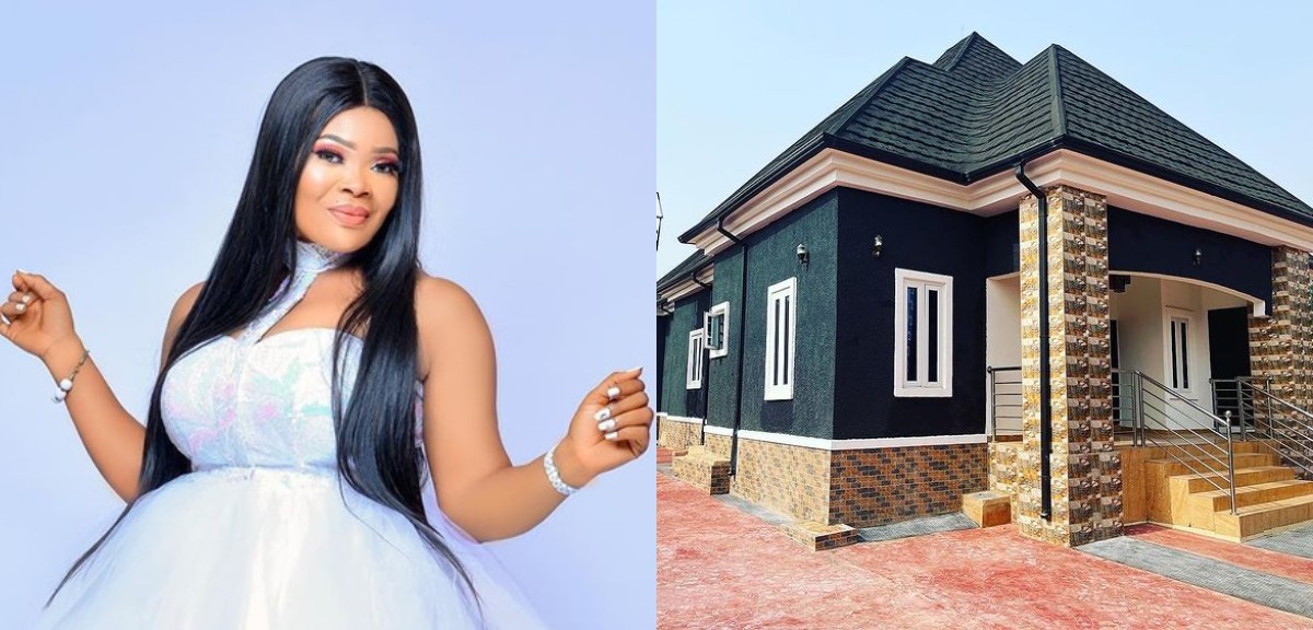 Actress Ruby Ojiakor Buys New House For Her Mother As New Year Gift  