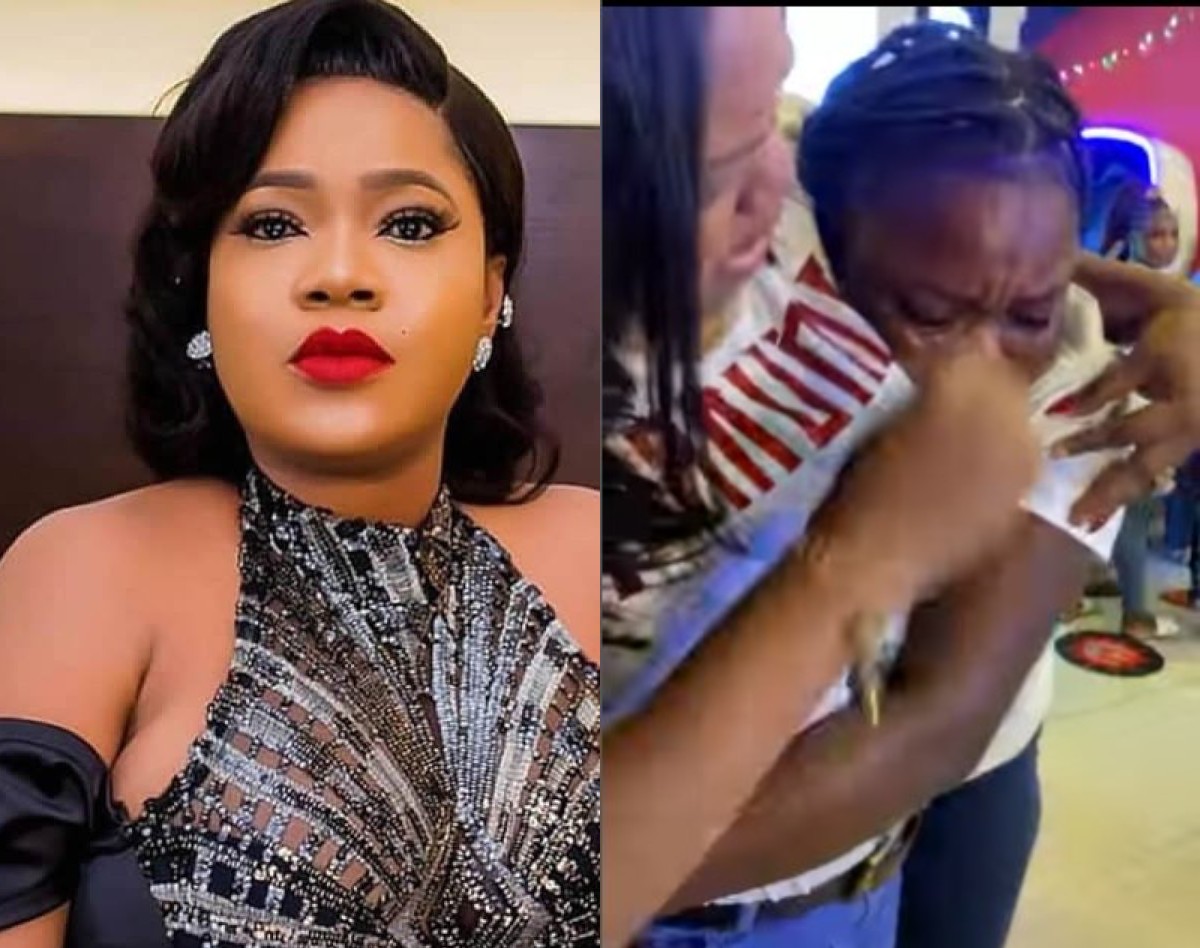 Toyin Abraham Shares Emotional Encounter With Fan [VIDEO]  