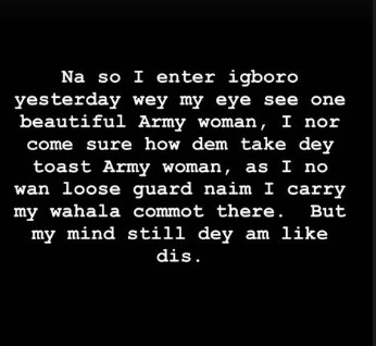 Burna Boy Shares Love Encounter With Beautiful Female Soldier  