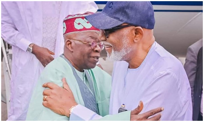 Governor Akeredolu Congratulates President-Elect Tinubu on Victory in 2023 Presidential Election  