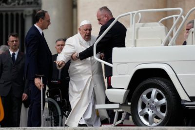 Pope Francis expected to be discharged from hospital soon  