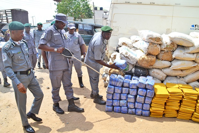 Nigeria Customs Seizes N1.2 Billion Worth of Contraband  
