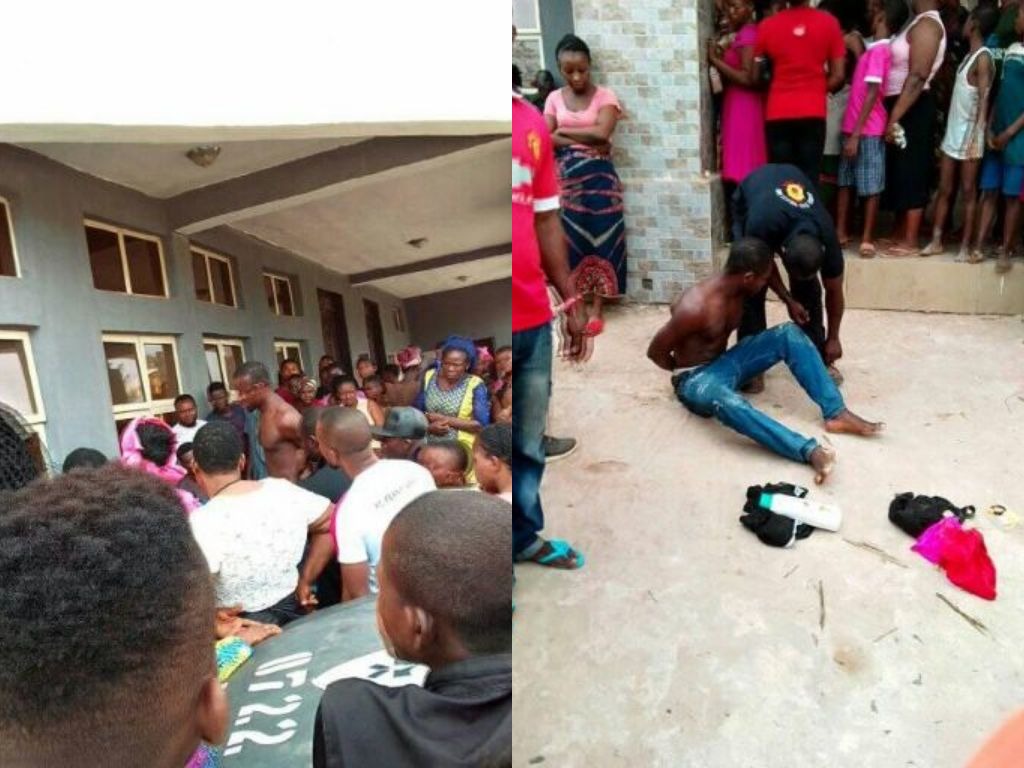 Another Man Caught Stealing Panties And Bras In Anambra State  